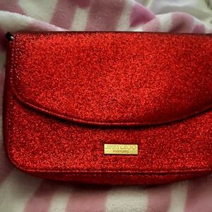 Jimmy Choo Sparkling Red Clutch